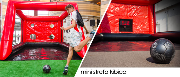 Mini strefa kibica - zesta piłkarski