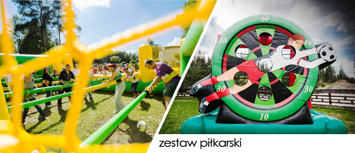 Zestaw urządzeń tematycznych - Zestaw piłkarski